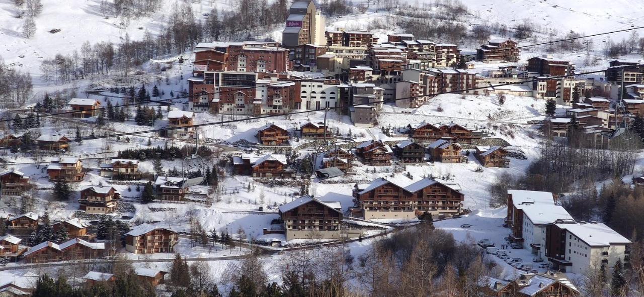 Apartmán T2 Meuble Tourisme 3 Etoiles, Pied Des Pistes-Parking Prive Avec Balcon Et Superbe Vue Les Deux Alpes Exteriér fotografie
